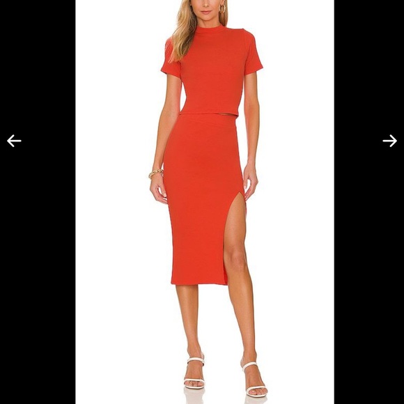 NSF Maxine Midi Skirt NWOT - Picture 4 of 5